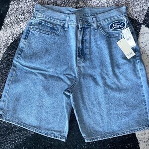 PacSun Men's Blue Jean Shorts